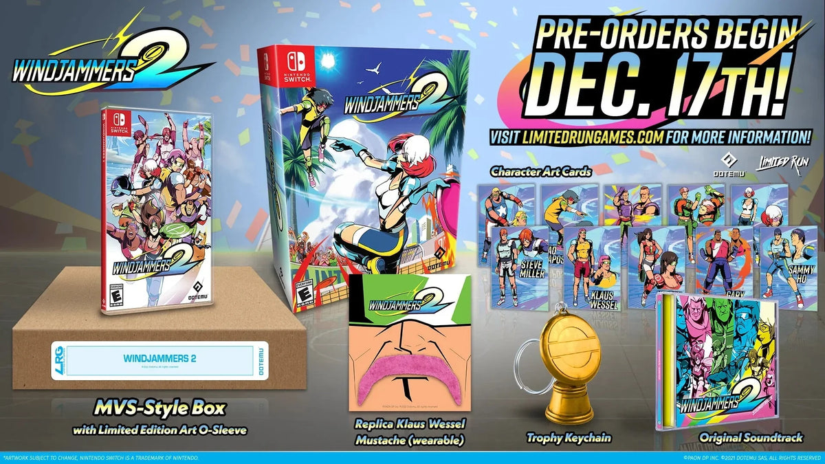 WindJammers 2 - Collector's Edition [Nintendo Switch]