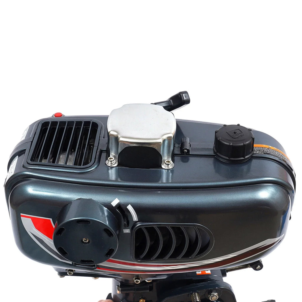 2-Stroke 3.5HP Outboard Motor Fishing ship Petrol Engine CDI System 10 Km / H