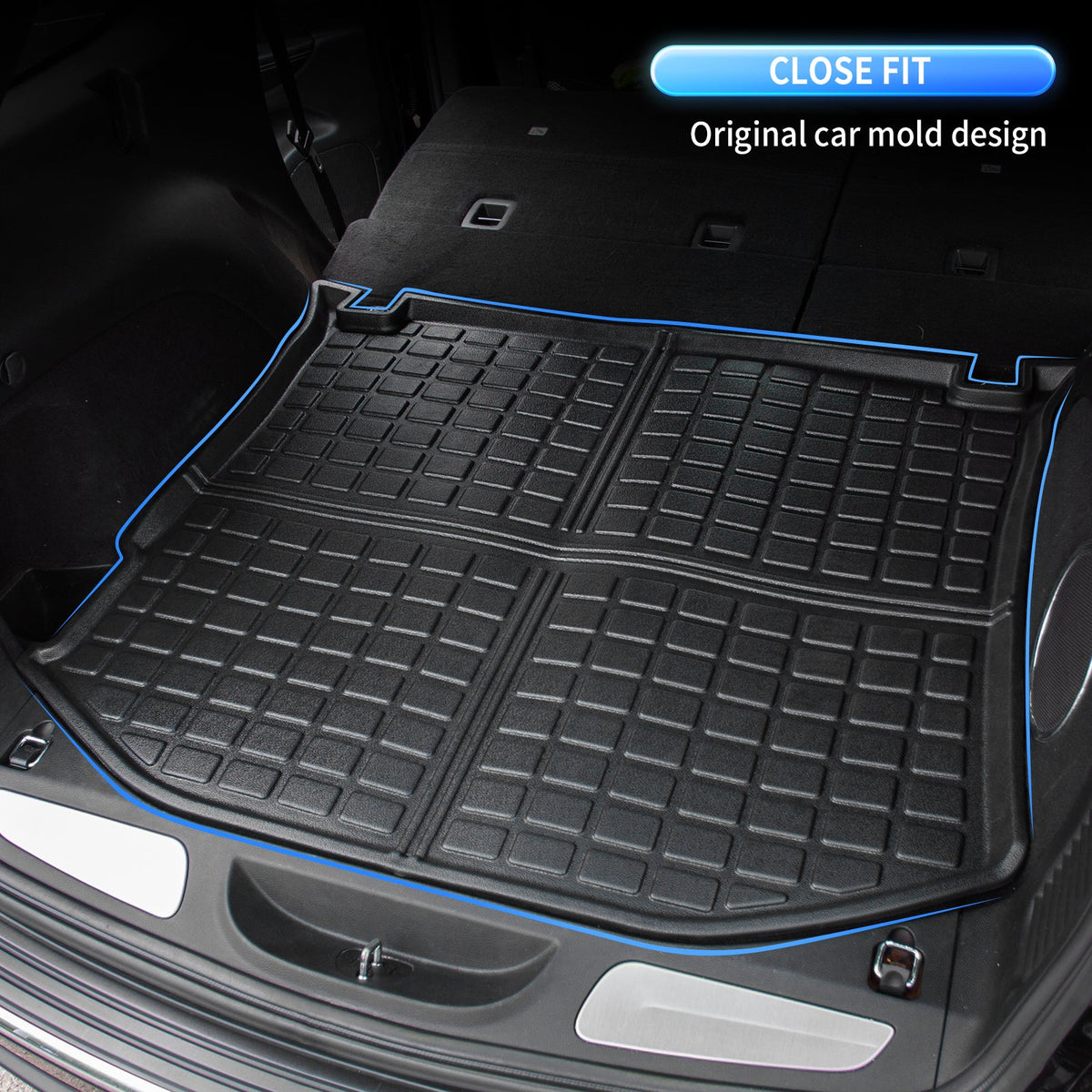 Fit 2011-2021 Jeep Grand Cherokee 2022 2023 Grand Cherokee WK Trunk Mat Cargo Liner
