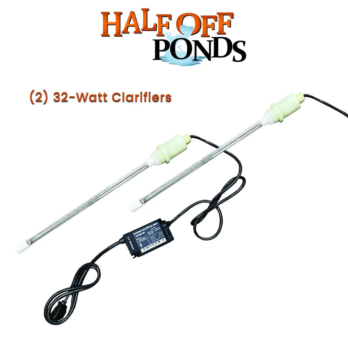HALF OFF PONDS Large 16" Skimmer filter with (2) 32  watt UV Clarifiers for Ponds and moisture Gardens - HOUVSKIM64