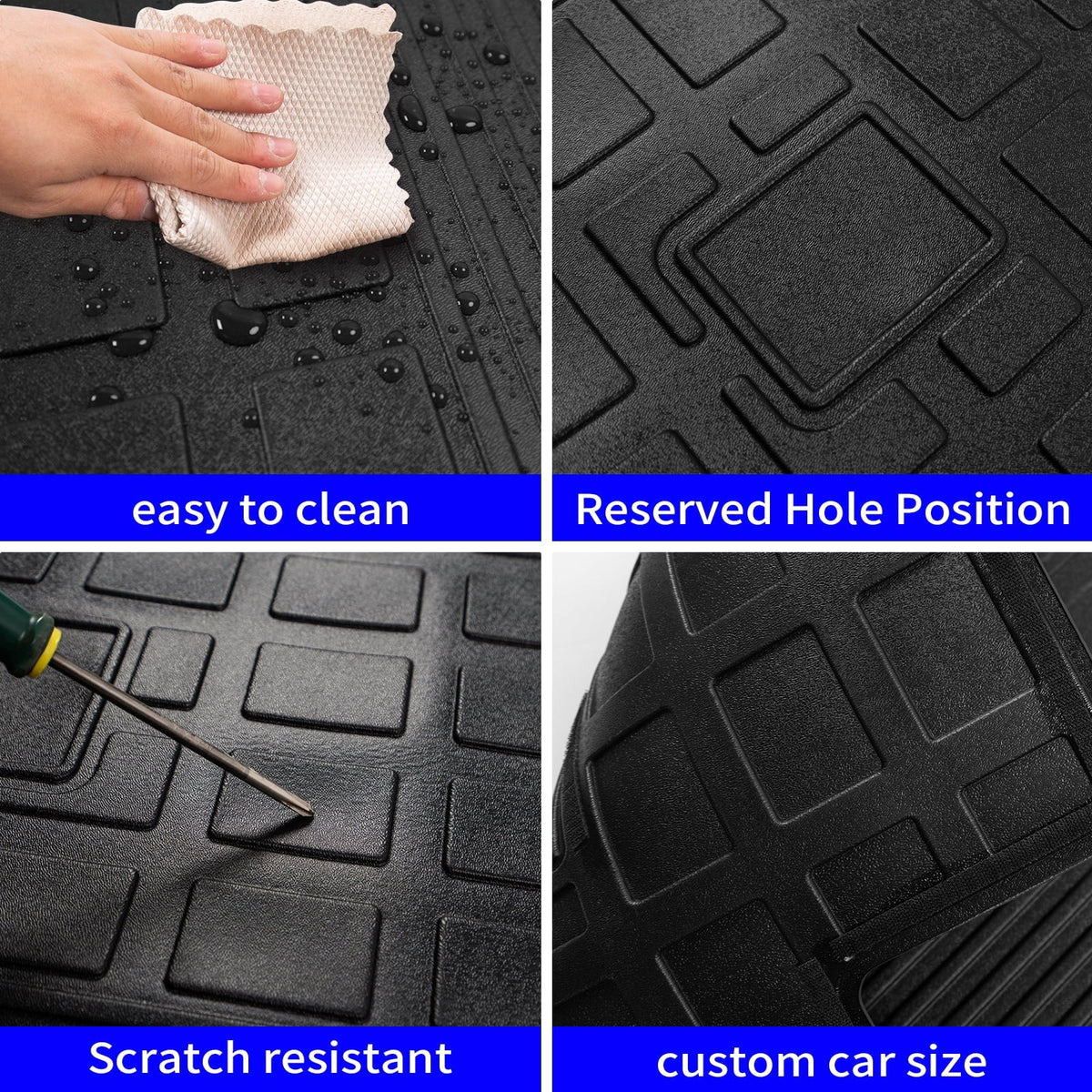 Fit 2019-2023 Jeep Cherokee Cargo Liner Trunk Mat Back Seat wrap Protector 2022 Jeep Cherokee Accessories