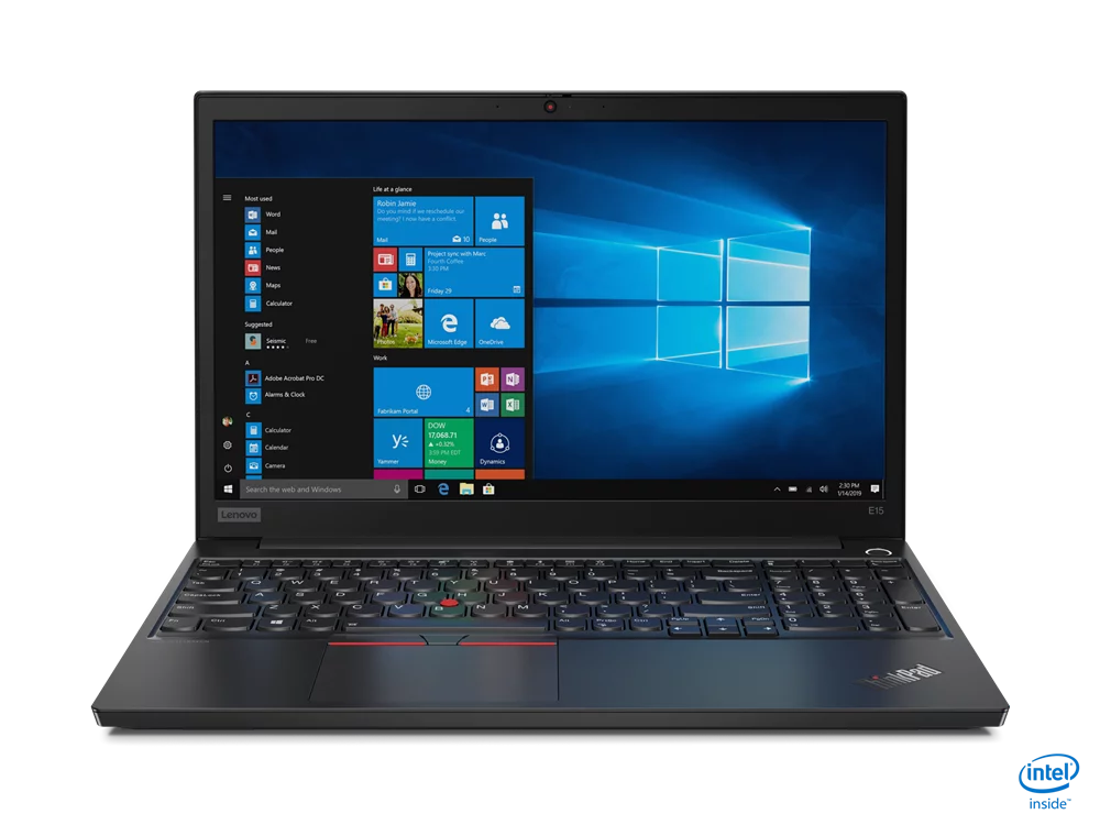 Restored  20RDCTO1WW-102 ThinkPad E15 15.6" 1920 x 1080 i3-10110U 2.1GHz  UHD Graphics 4GB RAM 500GB HDD Win 10 Home Black (Refurbished)