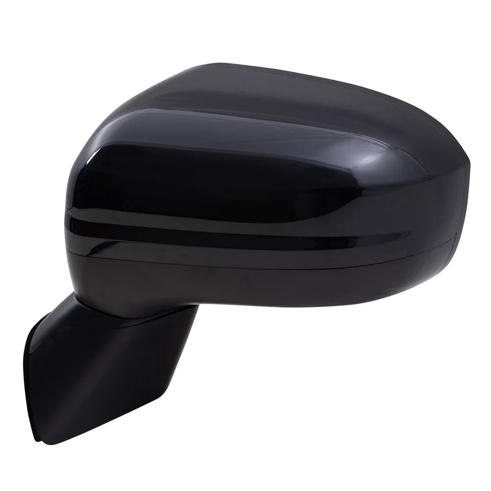 Brock Aftermarket Replacement Driver Left Passenger Right Power Mirror Without Heat-Camera Paint To Match Black Set appropriate With 2014-2015 Honda Civic