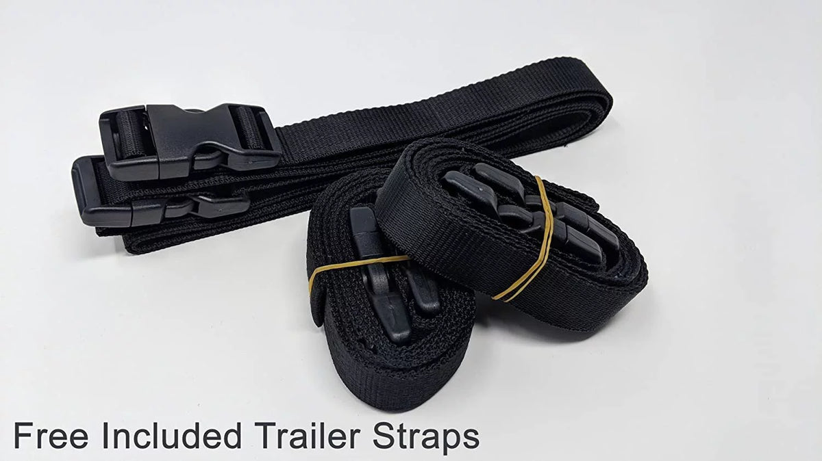 Custom Contour Fit Weatherproof Jet Ski protector for Kawasaki 1100 STX DI 1997-1999 - Blue/Black Color - All atmospheric conditions - Trailerable - Protect from Rain & Sun! Includes Trailer Straps & Storage Bag