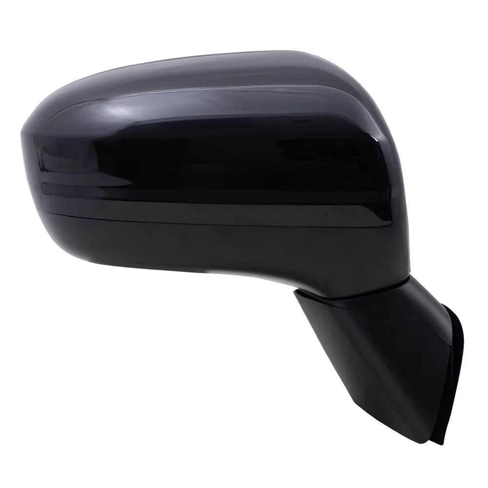 Brock Aftermarket Replacement Passenger Right Power Mirror Without Heat-Camera Paint To Match Black suitable With 2014-2015 Honda Civic