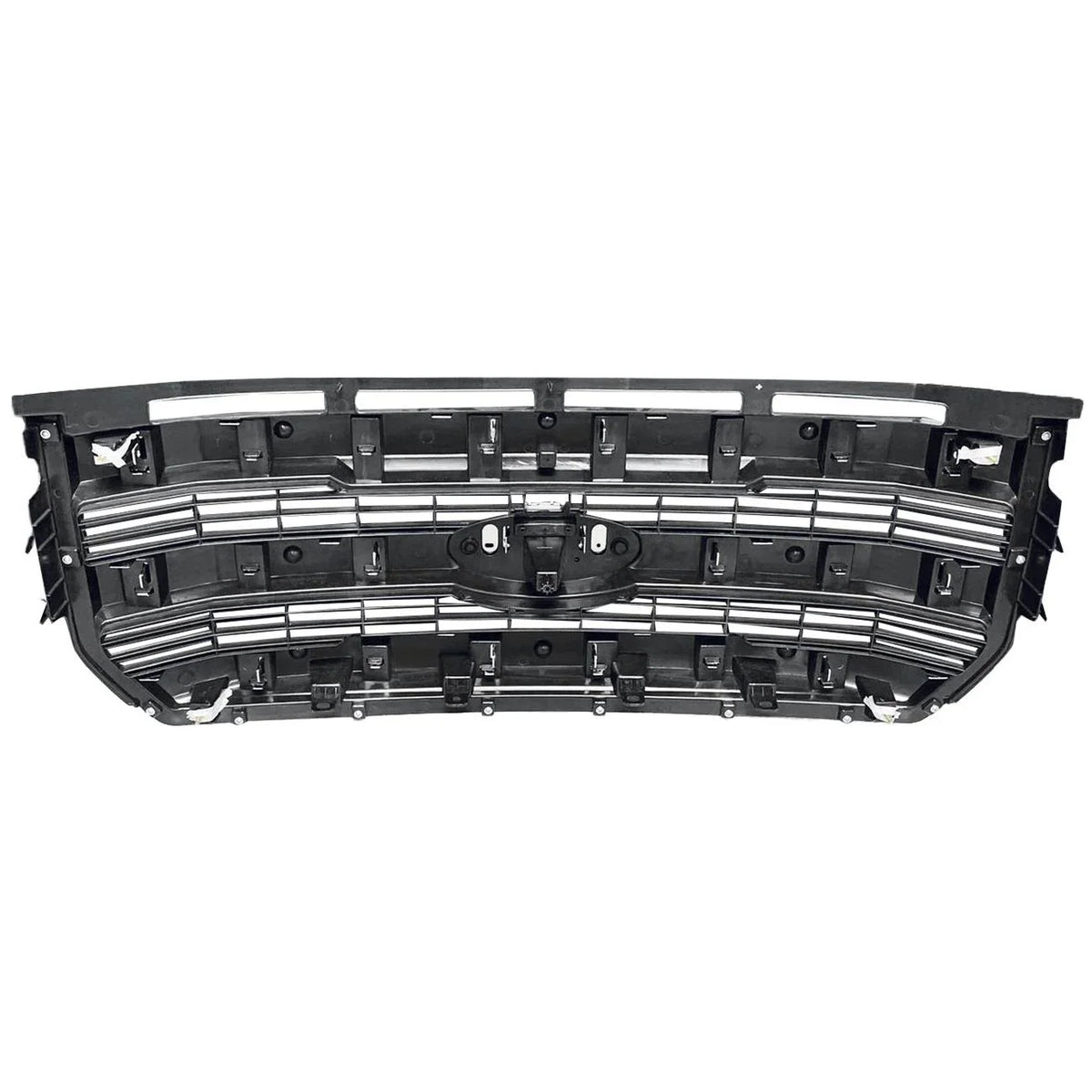 Teledu For 15-17 F-150 Front Bumper Radiator Grille Chrome W/o camera FL348200PBS