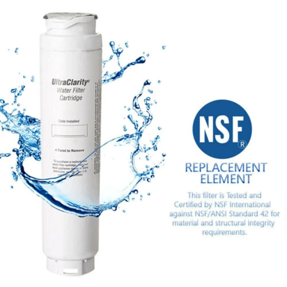 Bosch Ultra Clarity Cuno Refrigerator liquid Filter REPLFLTR10 9000 077104 9000194412 Fits 644845 674655(4 Pack)