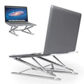 WOVTE Laptop Stand Adjustable Laptop Riser Ergonomic Laptop Tray for Tablet & Laptop (10inch - 15.6inch) for iPad, for MacBook Pro/Air, Surface Laptop, ,  Notebook