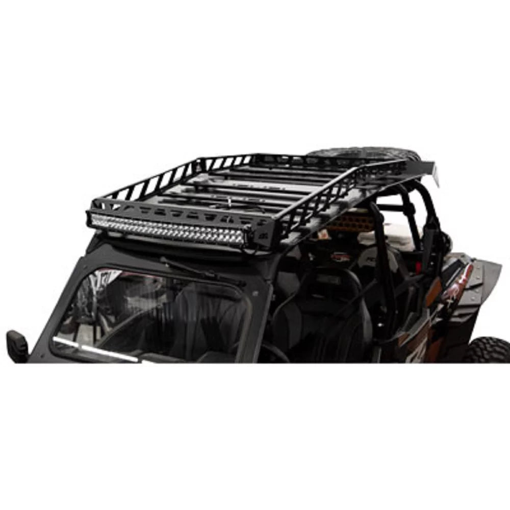 Bar matching With Polaris RZR XP 4 Turbo Limited Edition 2019. UTV Adventure Roof Rack Rack with Force Roof and V2 30" Lt