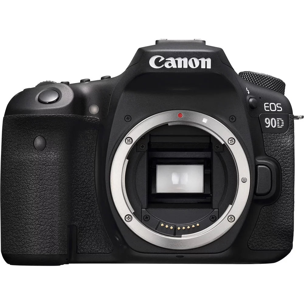 EOS 90D DSLR Camera With  EF-S 10-18mm f/4.5-5.6 IS STM Lens, Soft Padded Case, Memory Card, and More