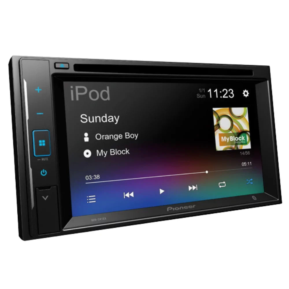 KIT2707 Bundle with Pioneer Multimedia DVD Car Stereo and Installation Kit - for 2003-2009  4Runner Sport Edition w/RDS / Bluetooth Touchscreen, Backup Camera, Dash Kit