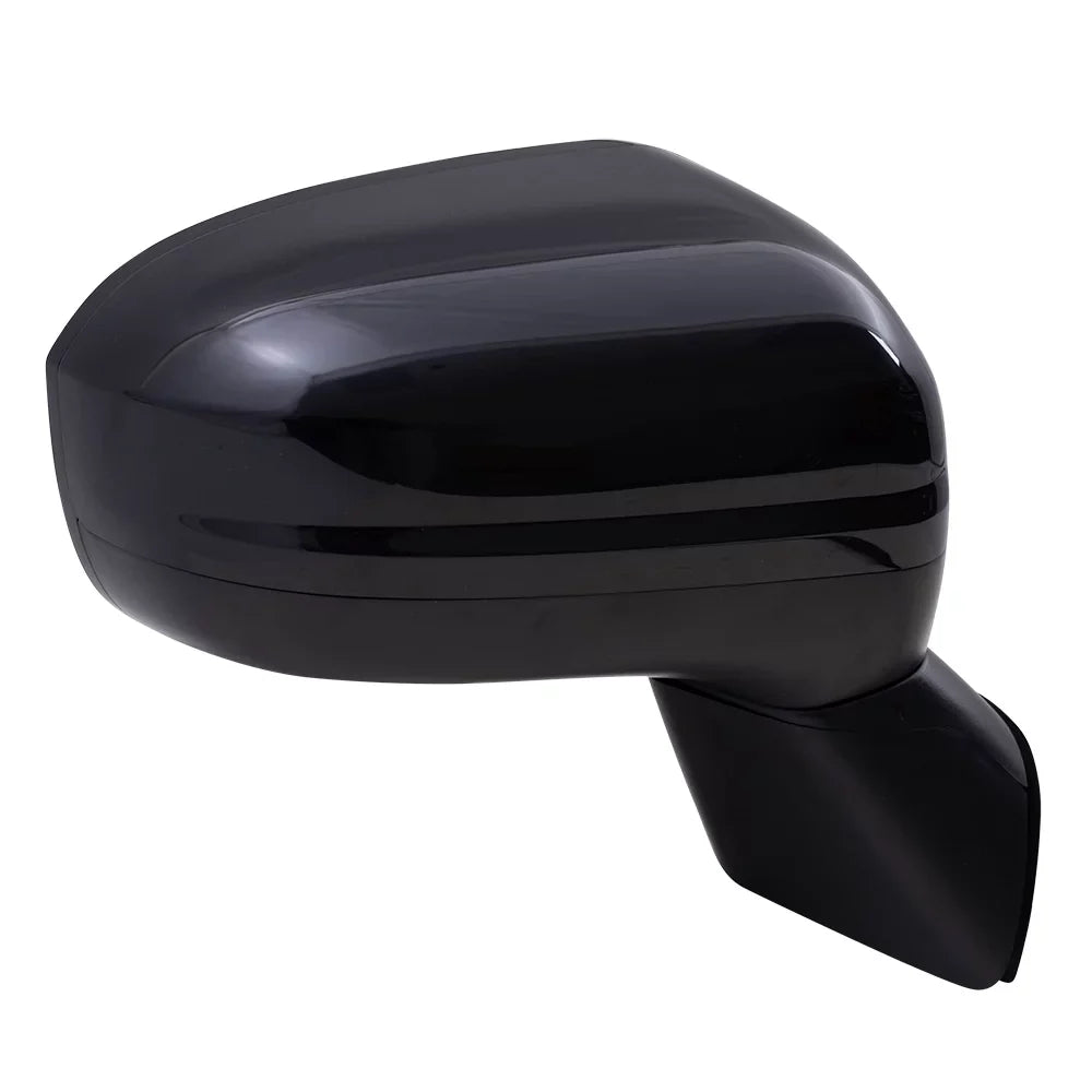 Brock Aftermarket Replacement Passenger Right Power Mirror Without Heat-Camera Paint To Match Black suitable With 2014-2015 Honda Civic