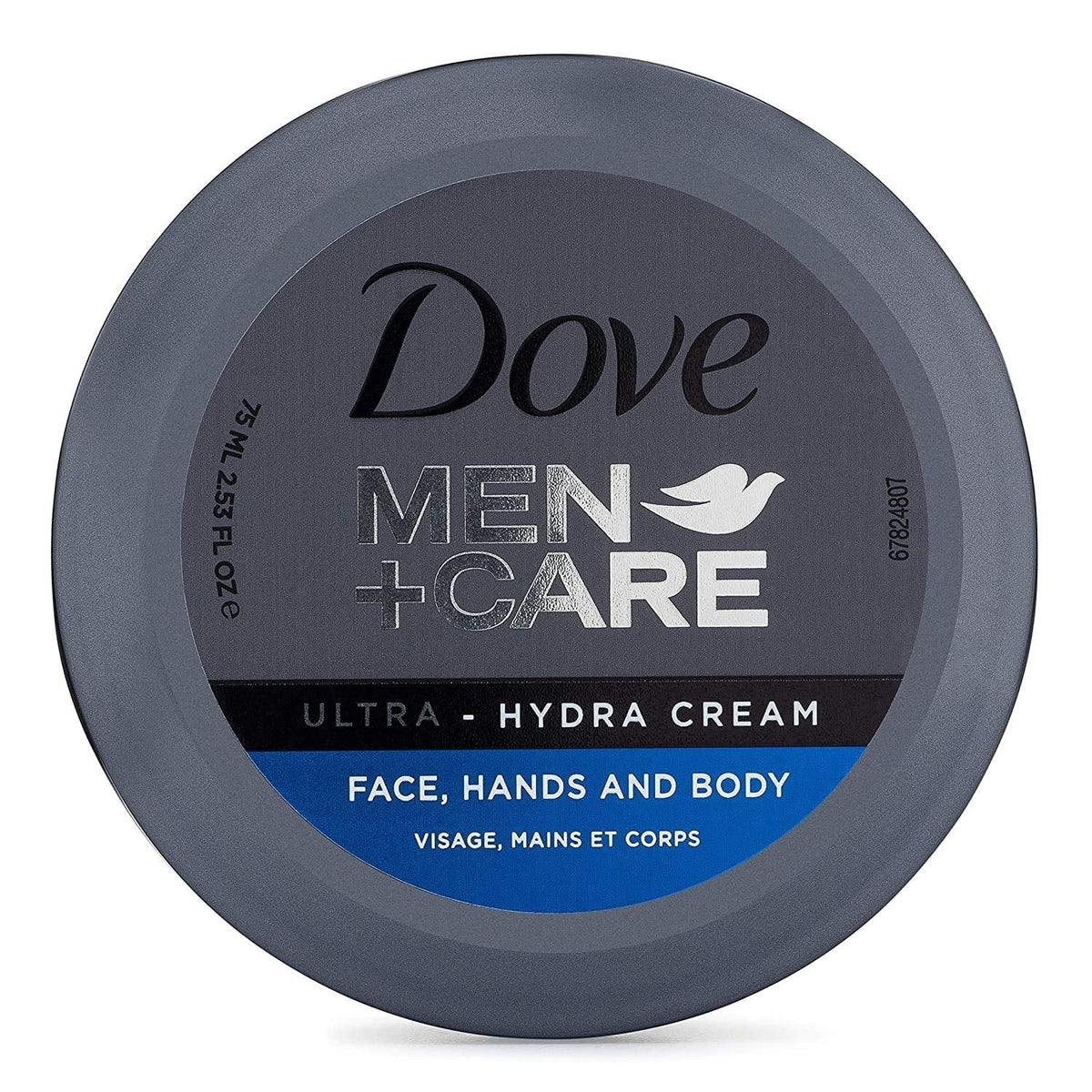 Dove Men+Care Ultra-Hydra Cream With 24 Hour Moisturization, 2.53 Fl Oz (Pack Of 6).