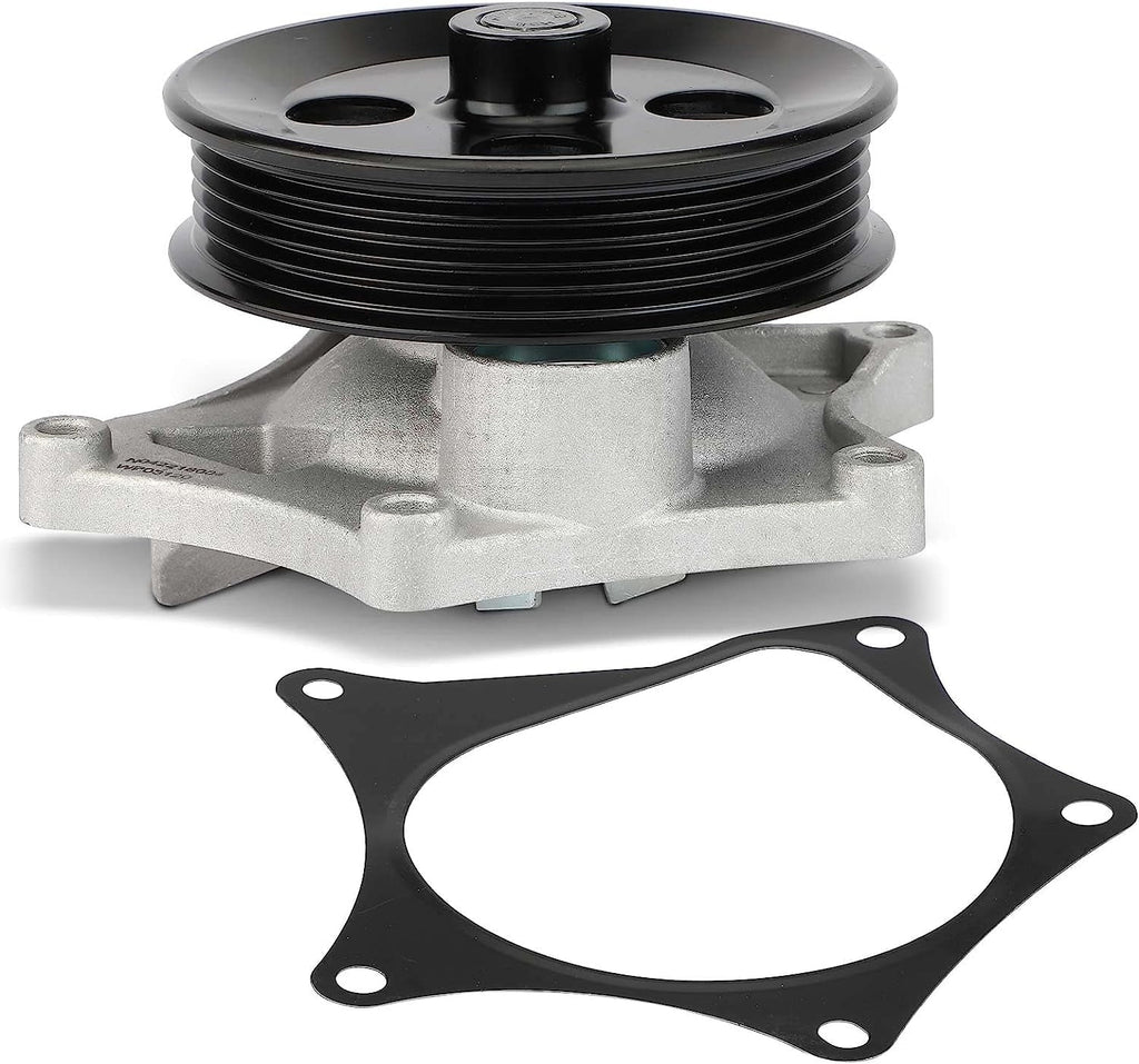 A-Premium Engine aqua Pump with Gasket & Pulley suitable with Chevrolet Equinox 2018-2021 Malibu 2016-2022 Spark Cruze GMC Terrain Buick Encore
