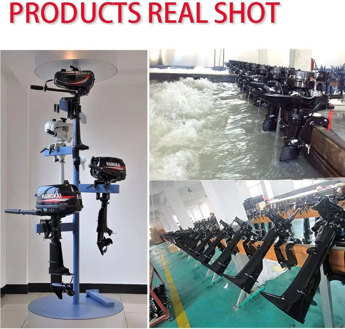 MONIPA 6  2-Stroke Outboard Motor Tiller Shaft Inflatable Fishing ship Marine Engine liquid Cooling CDI System