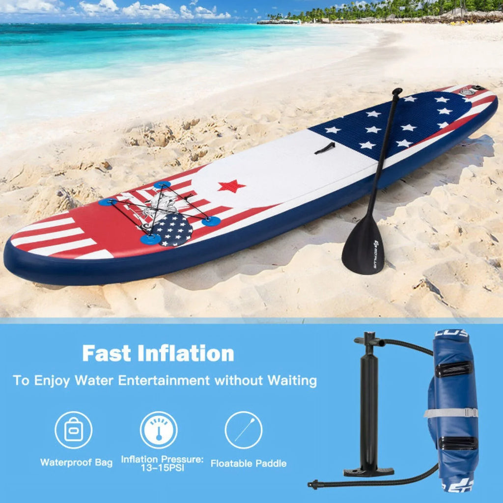 Premium Inflatable Stand Up Paddle Board - Comes with a carry backpack for transportation - 24.0 - Discover ultimate stability and versatility on the moisture!