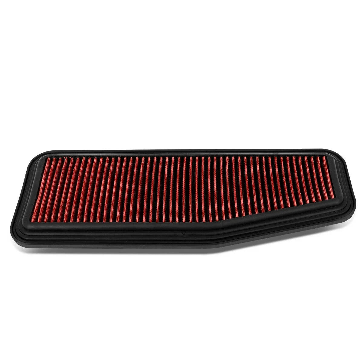 Teledu For 01-05 RAV4 Sport Utility 2.0L/2.4L Red Reusable Drop-In Dry Panel Air Filter
