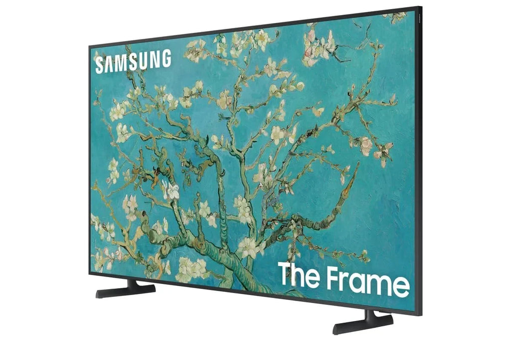 85-Inch Class QLED 4K LS03B Series The Frame Quantum HDR Smart TV with a  85” The Frame Customizable Bezel for TV, Modern White, VG-SCFA85WTBZA (2022)