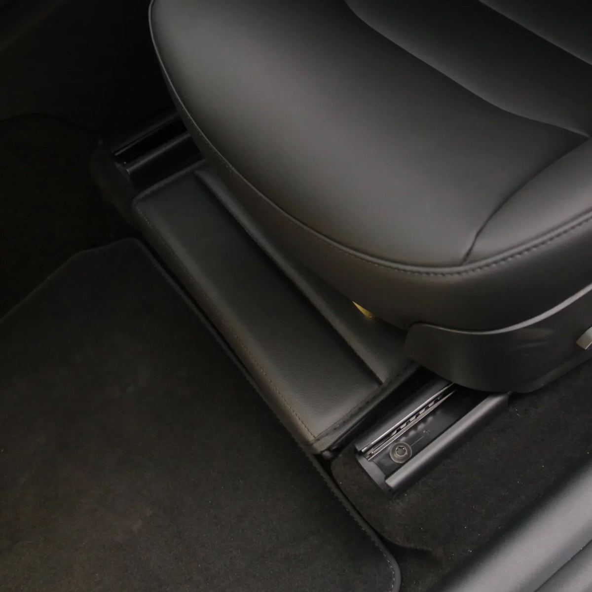 OWSOO Under Seats Storage Box Auto Modification Parts Vehicle Storage Box Folding Storage Box Car Modification Interior Accessories suitable With Model Y