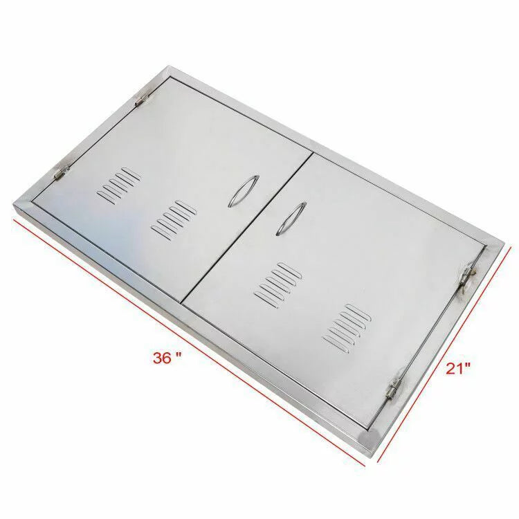 BBQ Island Access Doors Stainless Steel Cabinet Kitchen Doors Outdoor 36" x 21"