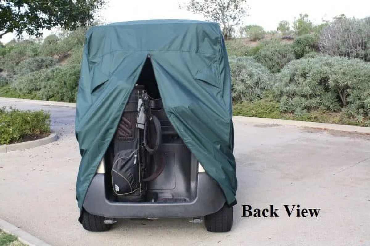 Covered Living Deluxe 4 Passenger Golf Cart shield roof 80"L Green, fits E Z GO, Club Car and Yamaha G model