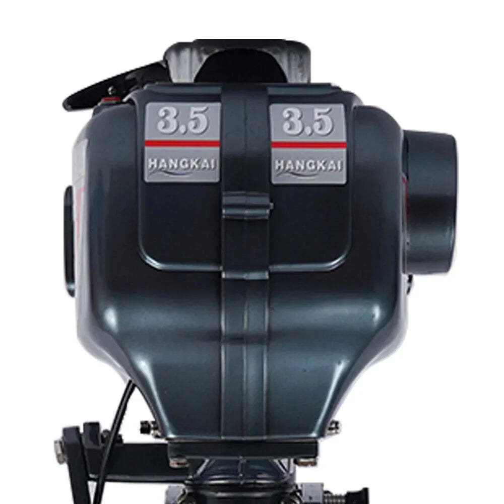 2-Stroke 3.5HP Outboard Motor Fishing ship Petrol Engine CDI System 10 Km / H
