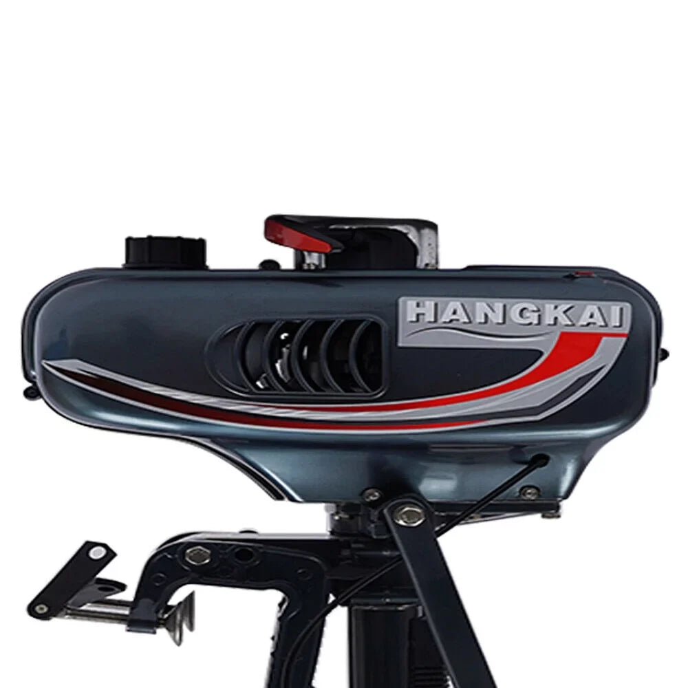2-Stroke 3.5HP Outboard Motor Fishing ship Petrol Engine CDI System 10 Km / H