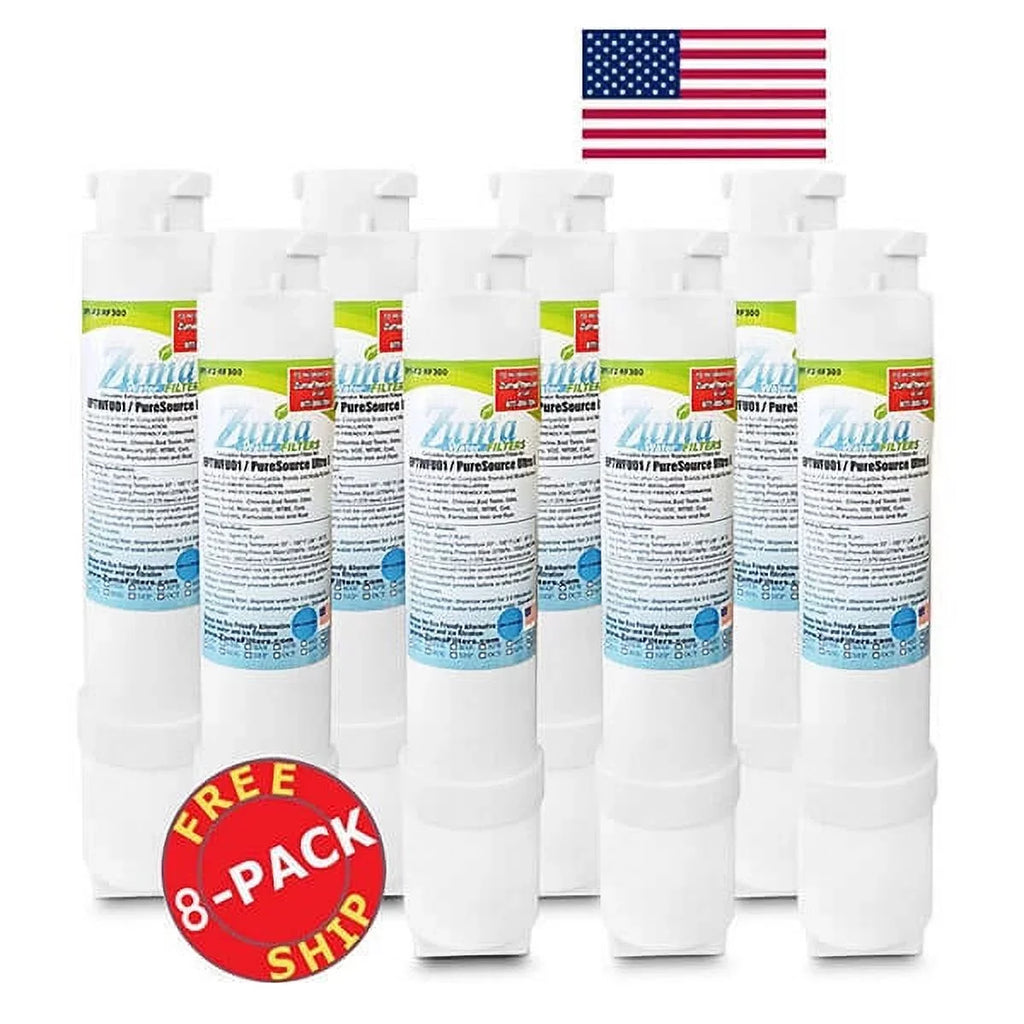 ZUMA Brand , moisture and Ice Filter , appropriate with FPBS2777RF0 - 8 Pack - Made in U.S.A.