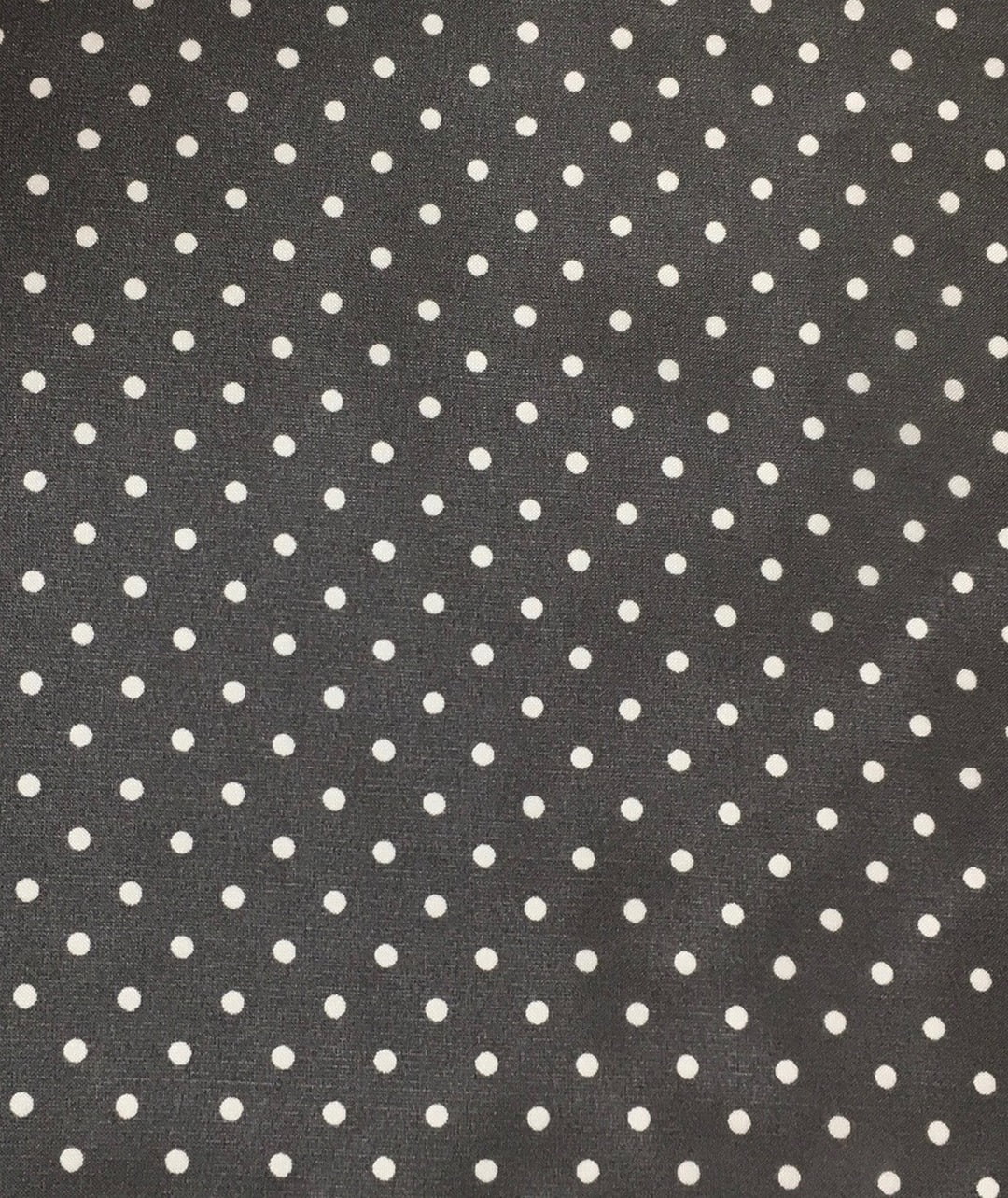 WYOMING TRADERS Cowboy Polka Dot Charcoal Regular Silk Scarf (CC)