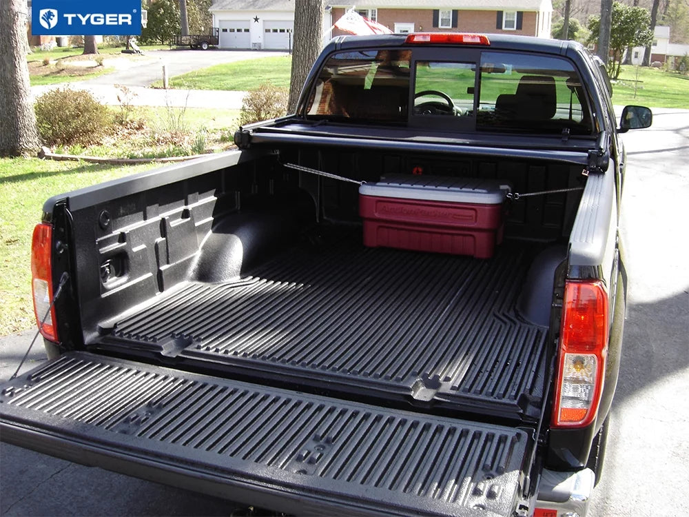 Tyger Auto T3 Soft Tri-fold Truck Bed Tonneau wrap appropriate with 2005-2021 Nissan Frontier; 2009-2012 Suzuki Equator | 6' (73") Bed | TG-BC3N1029