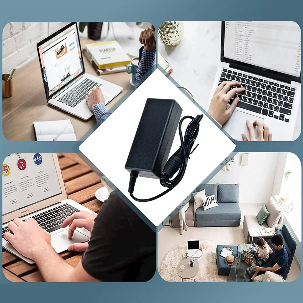 Guy-Tech 230W AC / DC Adapter suitable with  ZBook 15 F2P56UT F2P55UT F2P54UT F2P53UT F2P52UT F2P51UT 15.6" Led Notebook 230 Watts Power Supply Cord Cable