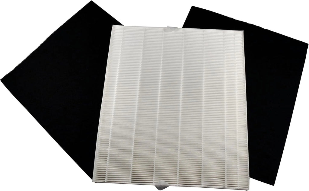 HQRP AP-1512HH Replacement Filter suitable with Coway Airmega AP1512HH Mighty, AP-1518R Airmega 200M Air Purifier, Part 3304899, 2 True HEPA Filter + 4 Activated Carbon Pre-Filters