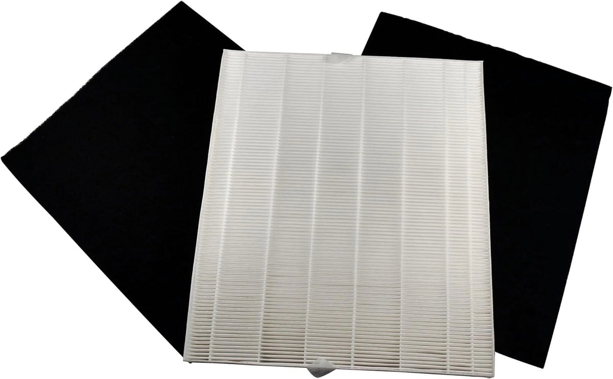 HQRP AP-1512HH Replacement Filter suitable with Coway Airmega AP1512HH Mighty, AP-1518R Airmega 200M Air Purifier, Part 3304899, 2 True HEPA Filter + 4 Activated Carbon Pre-Filters