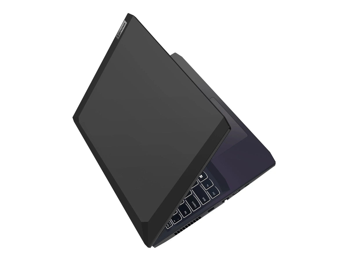 IdeaPad Gaming 3 15ACH6 82K2 - 180-degree hinge design - AMD Ryzen 5 - 5600H / up to 4.2 GHz - Win 11 Home - GF GTX 1650  - 8 GB RAM - 512 GB SSD NVMe - 15.6" IPS 1920 x 1080 (Full HD) @ 120 Hz - 802.11a/b/g/n/ac/ax - shadow black - kbd: US