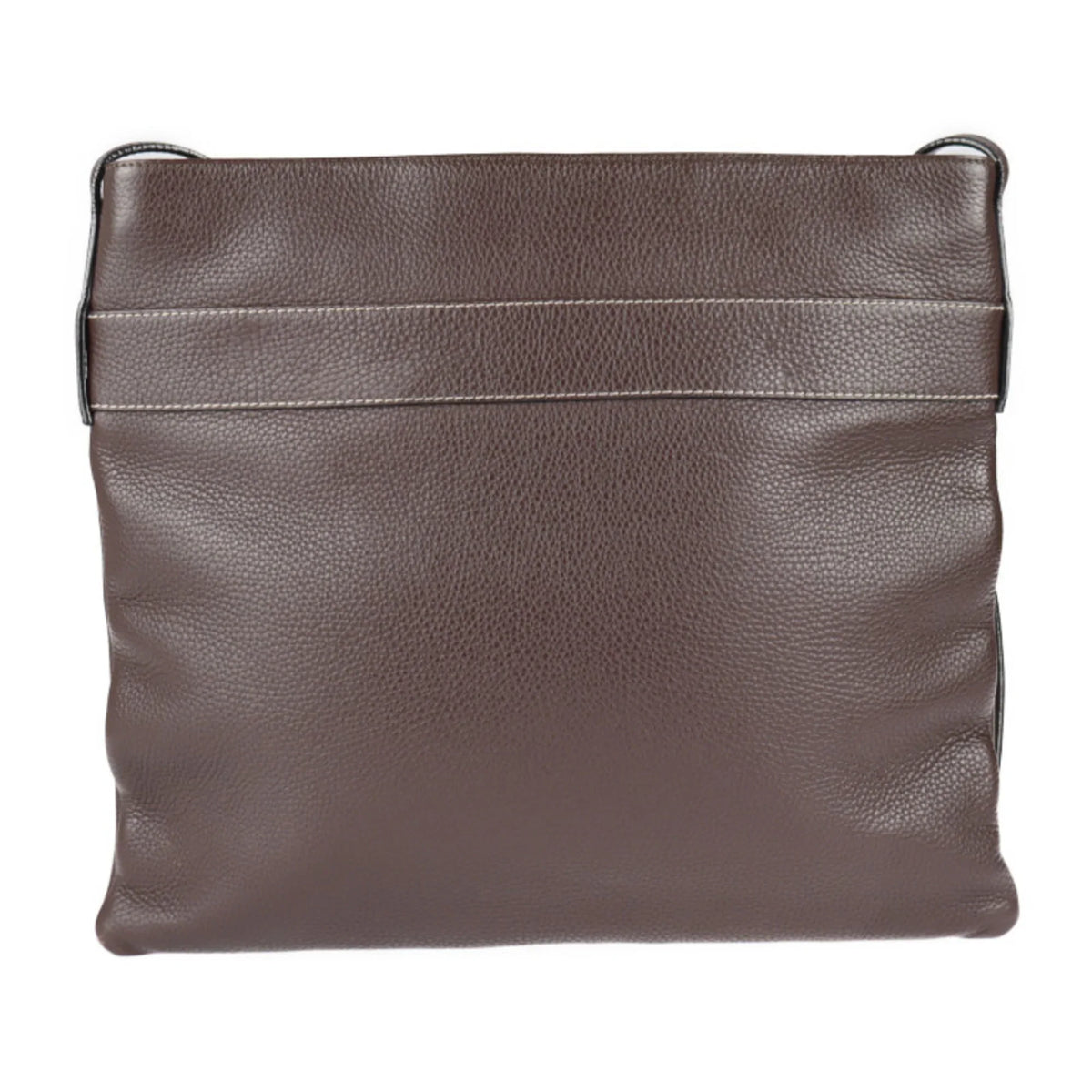 Pre-Owned LOEWE Loewe shoulder bag leather brown large without gusset (Good)