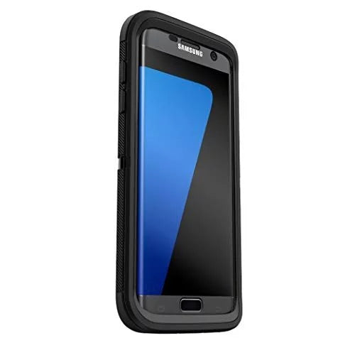 Rugged Protection OtterBox Defender Series Case for  Galaxy S7 Edge (ONLY) - Bulk Packaging - Black