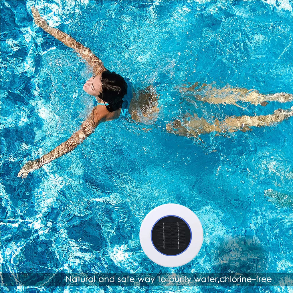 Mixfeer Solar Swimming Pool Solar Pool-Ionizer Swimming Pool liquid Algae Inhibition Chlorine-Free aqua Processor