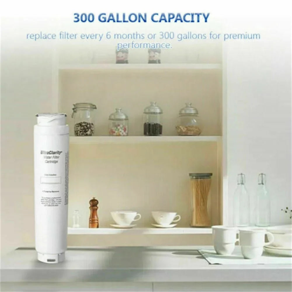 Bosch Ultra Clarity Cuno Refrigerator liquid Filter REPLFLTR10 9000 077104 9000194412 Fits 644845 674655(4 Pack)