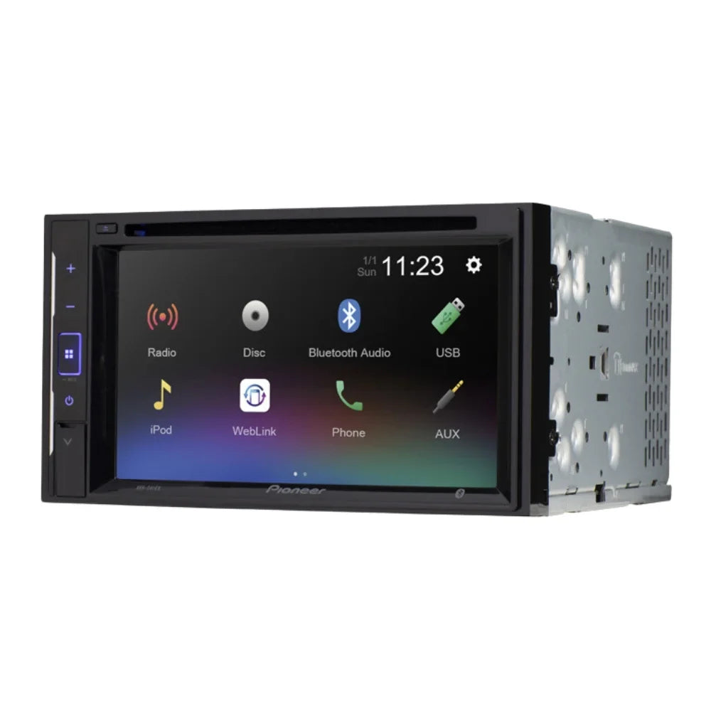 KIT2707 Bundle with Pioneer Multimedia DVD Car Stereo and Installation Kit - for 2003-2009  4Runner Sport Edition w/RDS / Bluetooth Touchscreen, Backup Camera, Dash Kit