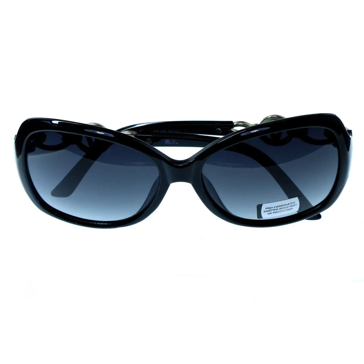 Mi Amore UV protection Shatter immune Poly carbonate Goggle-Sunglasses Black Frame & Black Lens