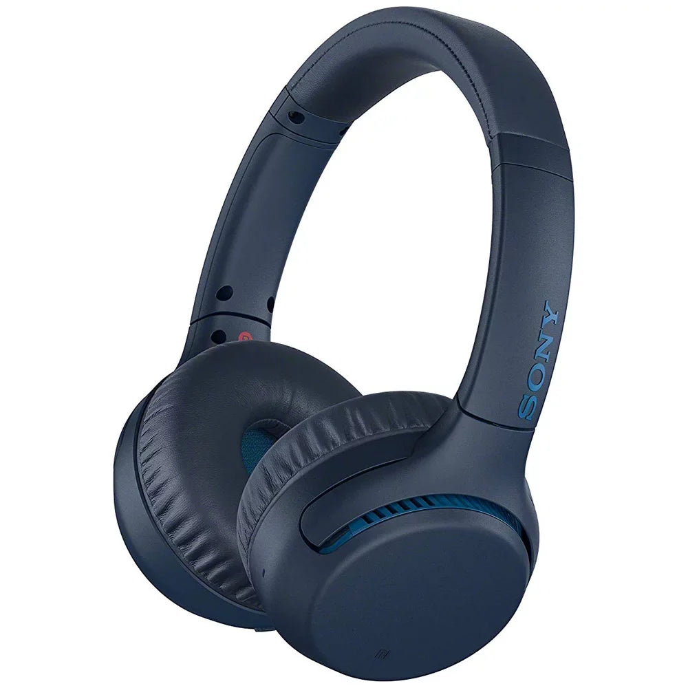 WH-XB700 EXTRA BASS Wireless Headphones - Blue with Deco Gear Audio Bundle