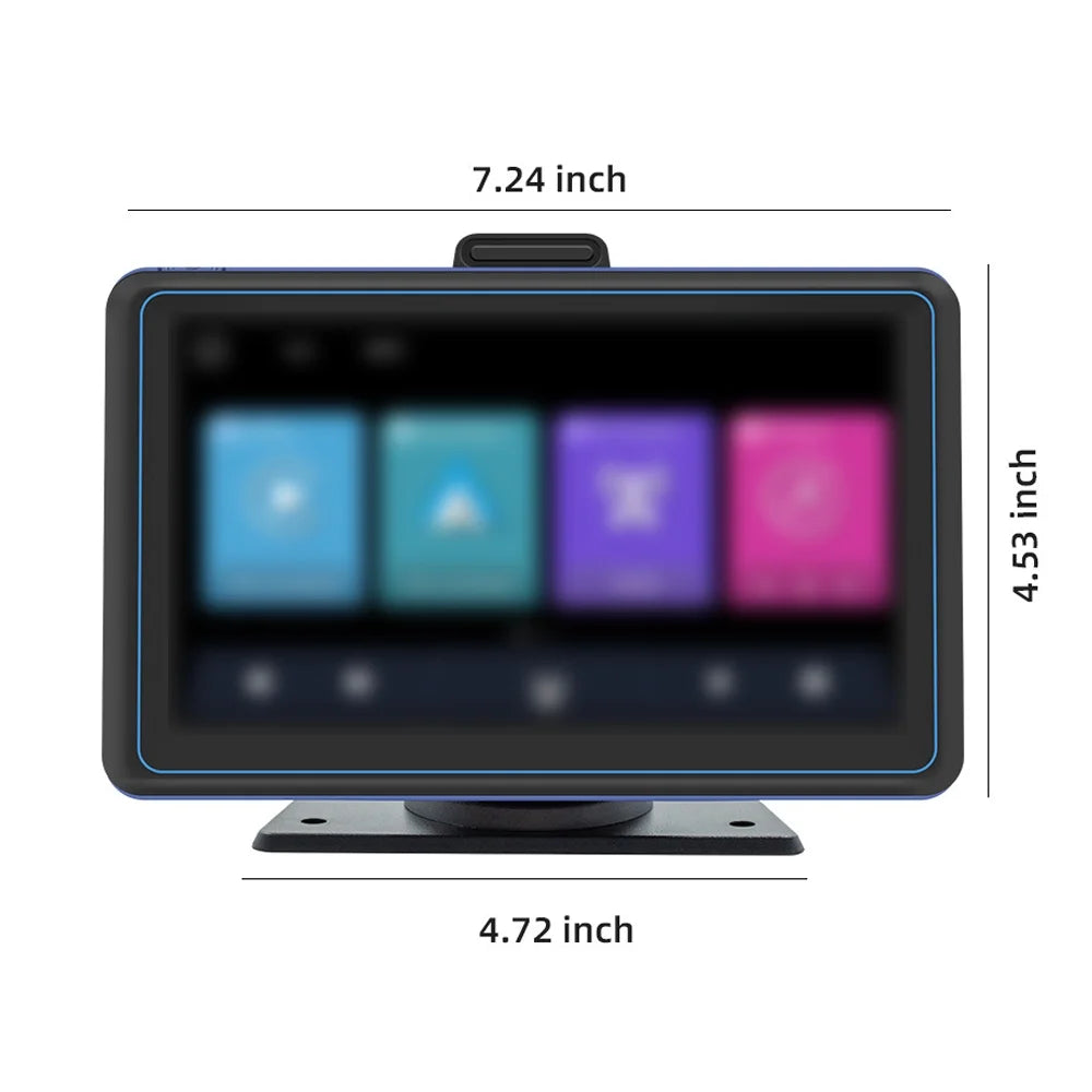 Apexeon Car Stereo,Camera Dual MP5 Player Dual USB Car Audio Portable Car 7'' 720P 5.0  suitable Car Stereo 5.0 matching USB BT Receiver BT 5.0 12 Auto matching Android Stereo 720P Car