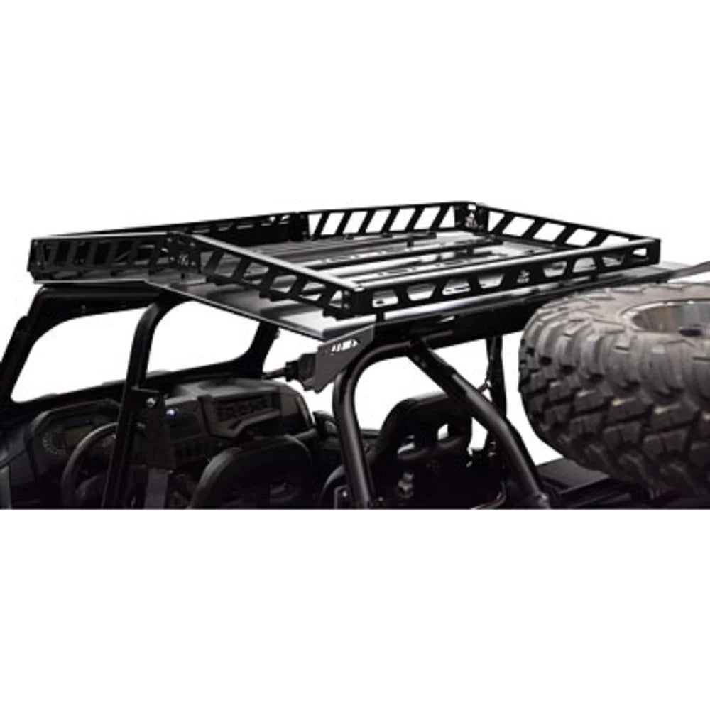 Bar matching With Polaris RZR XP 4 Turbo Limited Edition 2019. UTV Adventure Roof Rack Rack with Force Roof and V2 30" Lt