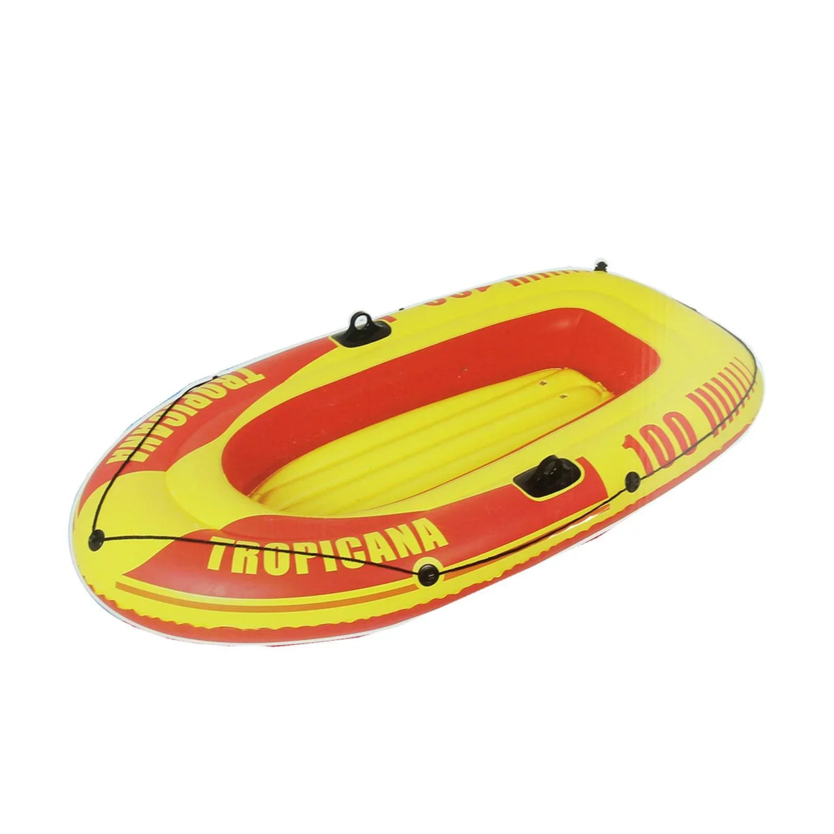 72" Red and Yellow "Tropicana 100" Inflatable Single Person ship