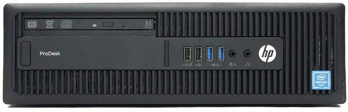 Pre-Owned  600 G2 Desktop Computer  Pentium G4400 3.3GHz CPU 8GB Ram, 1TB HDD, New 22" LCD, Keyboard & Mouse, WiFi, DVD, Win10 Pro PC (Refurbished)