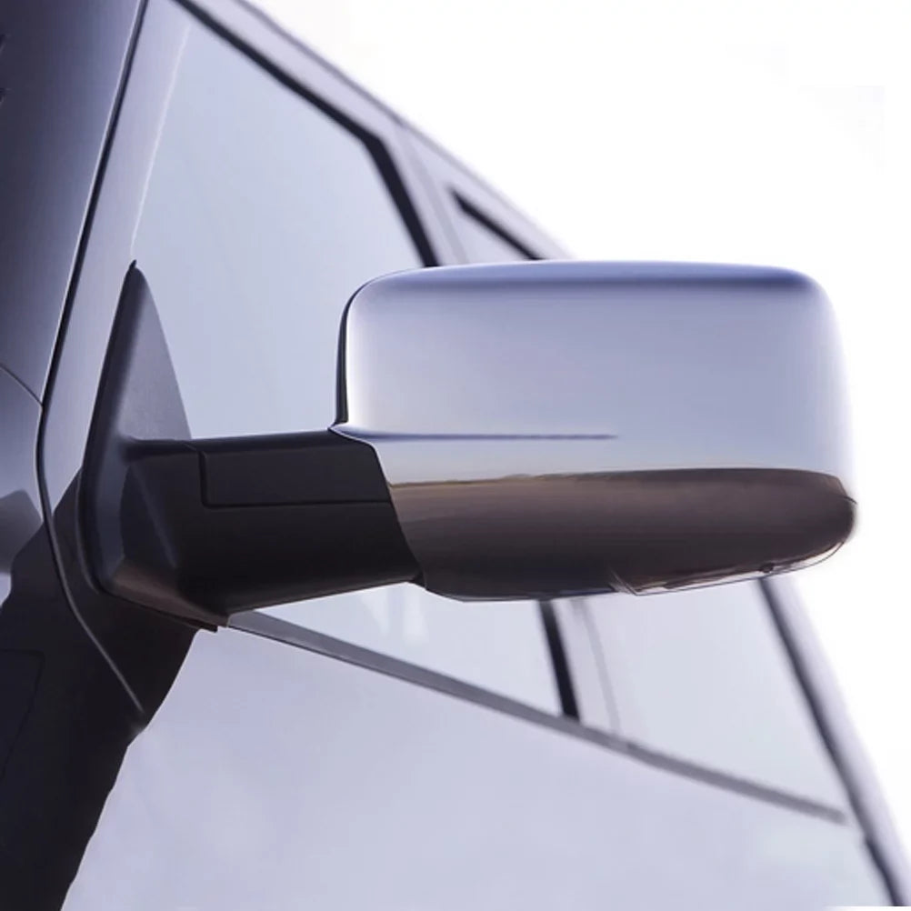 NINTE Rear Side View Mirror Covers for Dodge RAM 1500 2009-2018 Without Turn Signal Hole
