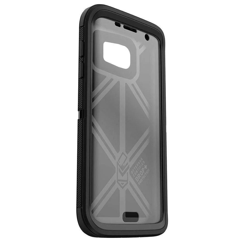 Rugged Protection OtterBox Defender Series Case for  Galaxy S7 Edge (ONLY) - Bulk Packaging - Black