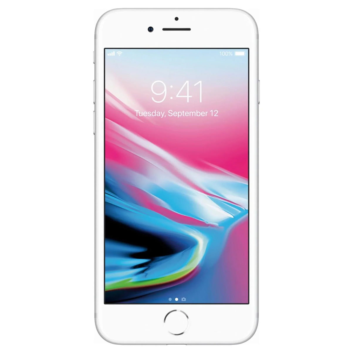 Restored  iPhone 8 256GB, Silver - Unlocked LTE (Refurbished)