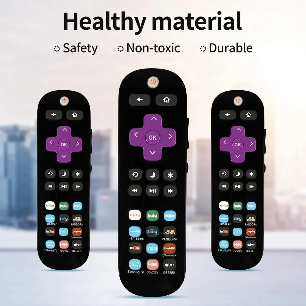Pack of 2 Universal Replace Remote Applicable for TCL Roku TV/Hisense TV/Onn TV/Philips TV/Sharp TV/Westinghouse