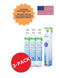 ZUMA Brand , aqua and Ice Filter , Model # OPFW3-RF300 , suitable with Whirlpool® WF293 - 3 Pack - Made in U.S.A.